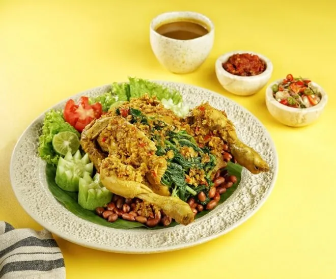 Ayam Betutu: Balinese Slow-Cooked Chicken in Banana Leaf