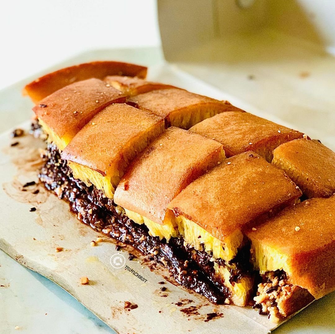 Martabak Manis: Sweet Thick Pancake with Chocolate and Cheese