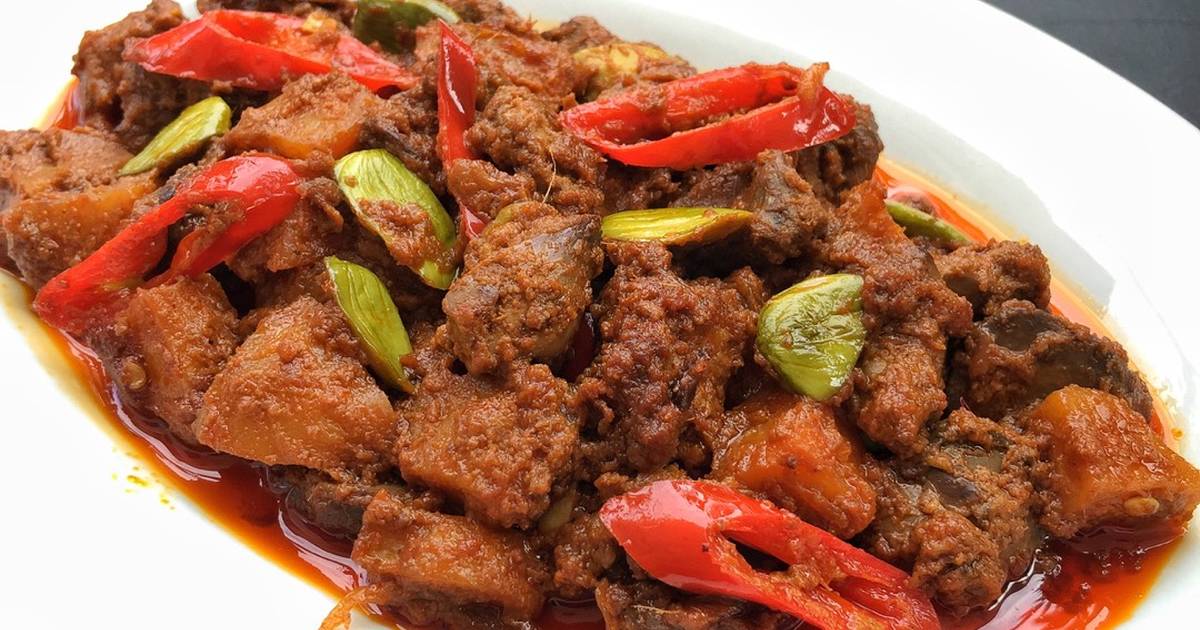 Sambal Goreng Ati: Spicy Chicken Liver with Potatoes