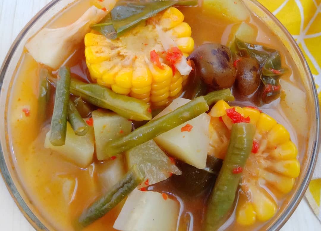 Sayur Asem: Sour Vegetable Soup with Tamarind