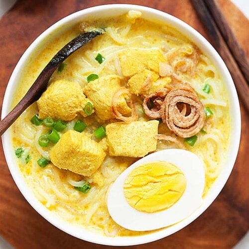 Soto Ayam: Fragrant Chicken Soup with Noodles and Herbs